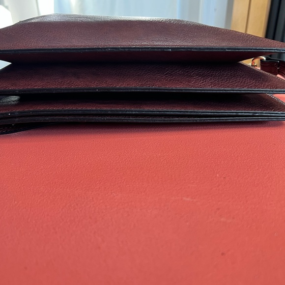 Chocolate brown shoulder bag - Picture 3 of 4